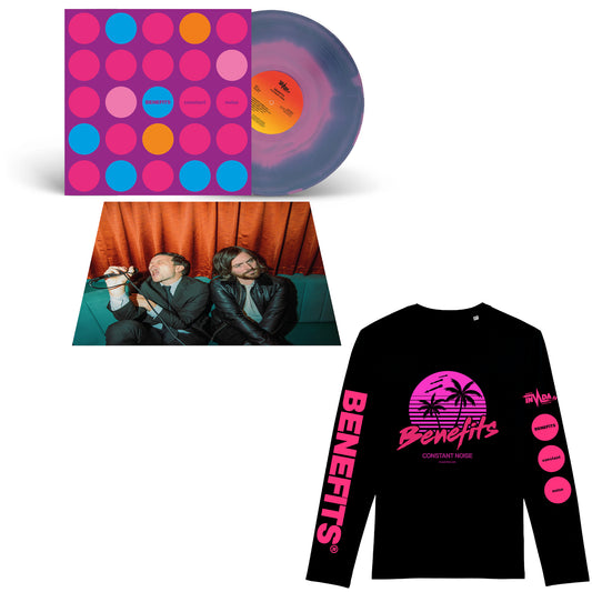 [Pre-Order] Benefits - Constant Noise [Invada Exclusive LP + Shirt Bundle]