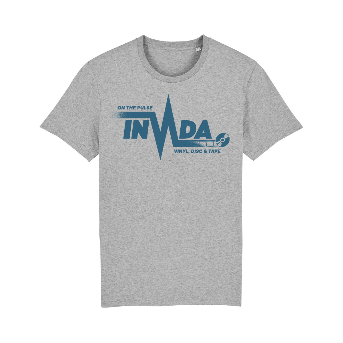 Invada 'On The Pulse' T-Shirt (Marle Grey)