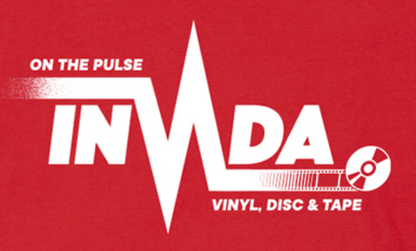 Invada 'On The Pulse' T Shirt (Red)