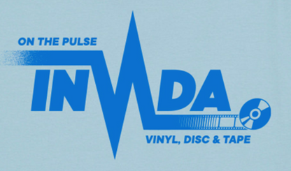 Invada 'On The Pulse' T Shirt (Sky Blue)