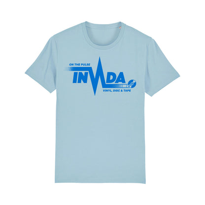 Invada 'On The Pulse' T Shirt (Sky Blue)