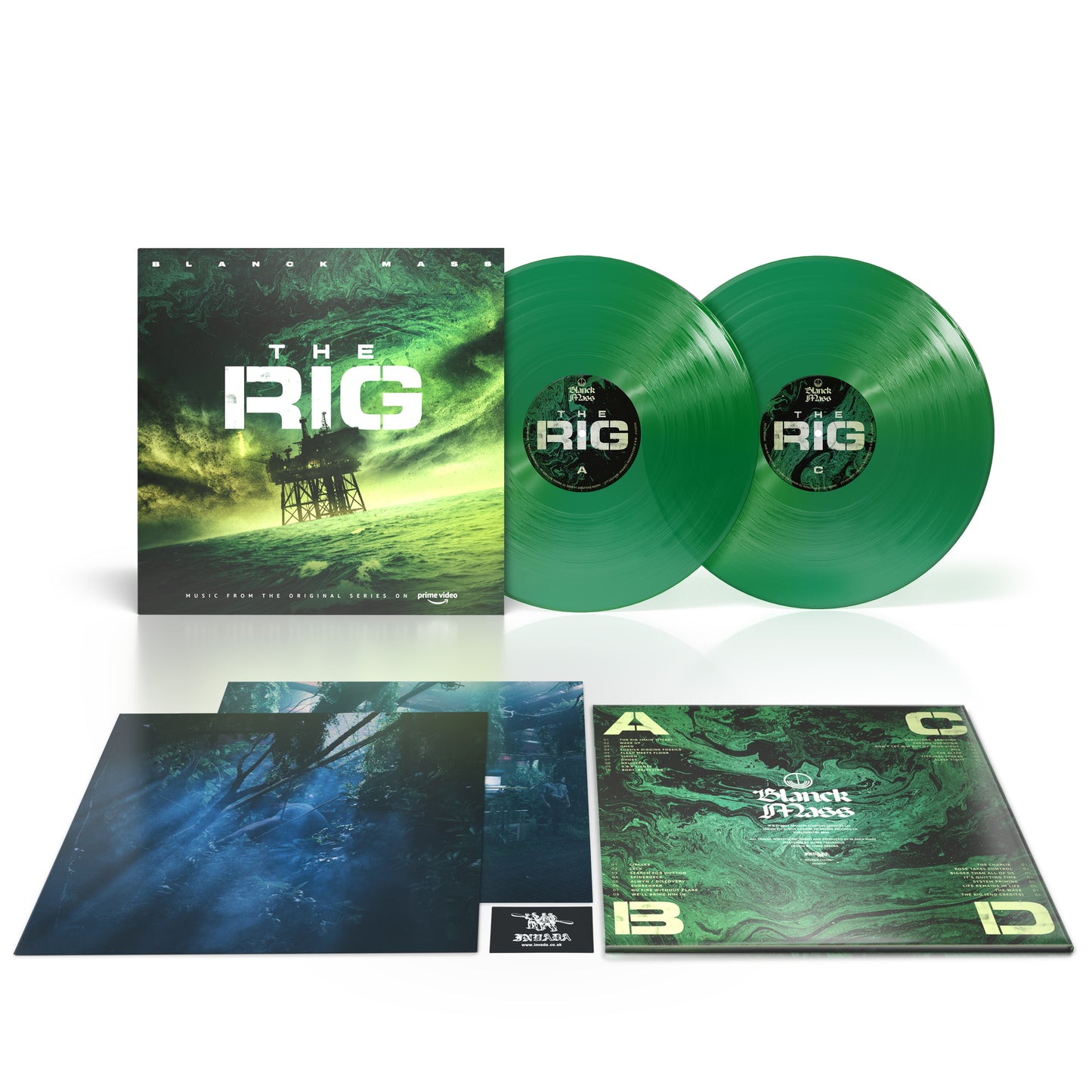 Blanck Mass - The Rig (Prime Video Original Series Soundtrack) [Vinyl - DAMAGED SLEEVES]