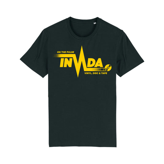 Invada 'On The Pulse' T Shirt (Black)