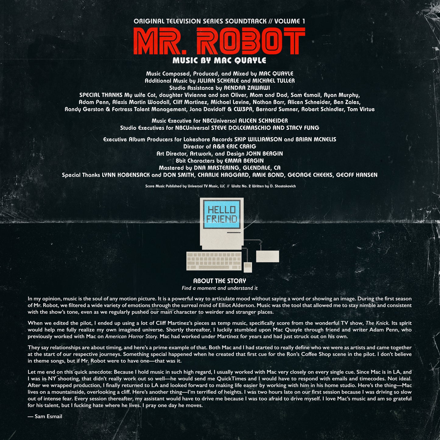 Mac Quayle - Mr. Robot: Vol. 2 OST [Vinyl]